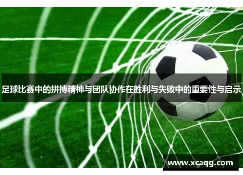 足球比赛中的拼搏精神与团队协作在胜利与失败中的重要性与启示